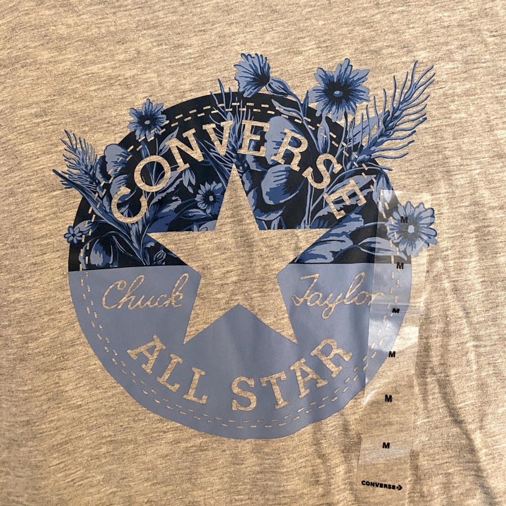NWT Grey Converse shirt kids medium